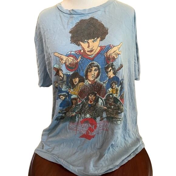 Vintage Stranger Things Season 2 T-Shirt! Netflix Series SZ XL‎ - Picture 1 of 5